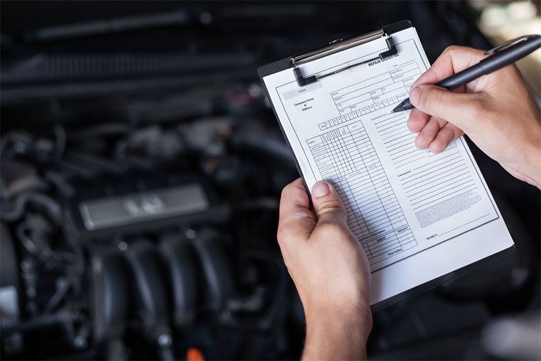 Full inspection of Vehicle